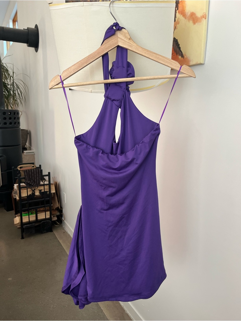 NWT Superdown Ruth Ruched Mini Dress - Picture 6 of 7
